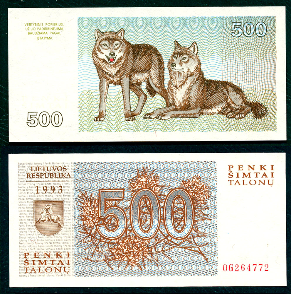 500 talonas (cupón)